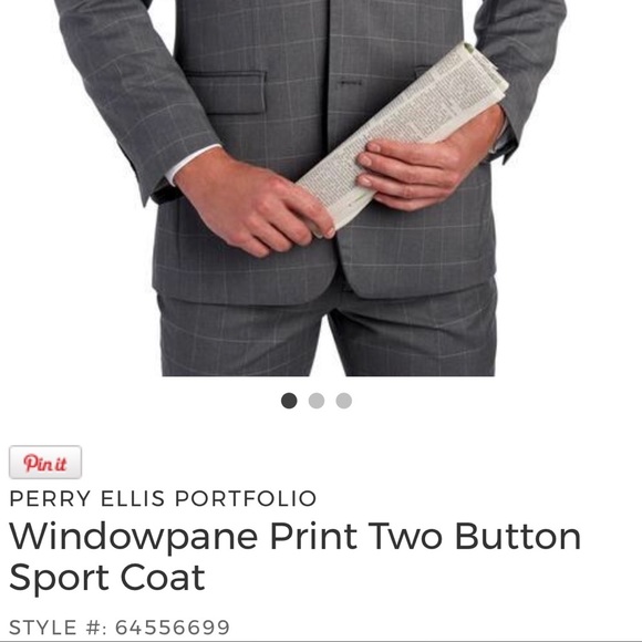 Perry Ellis sports coat - Picture 5 of 8